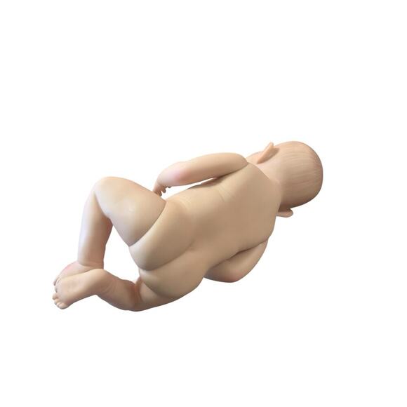 Reborn Baby Doll Sleeping smiling infant girl 16" - Picture 10 of 12